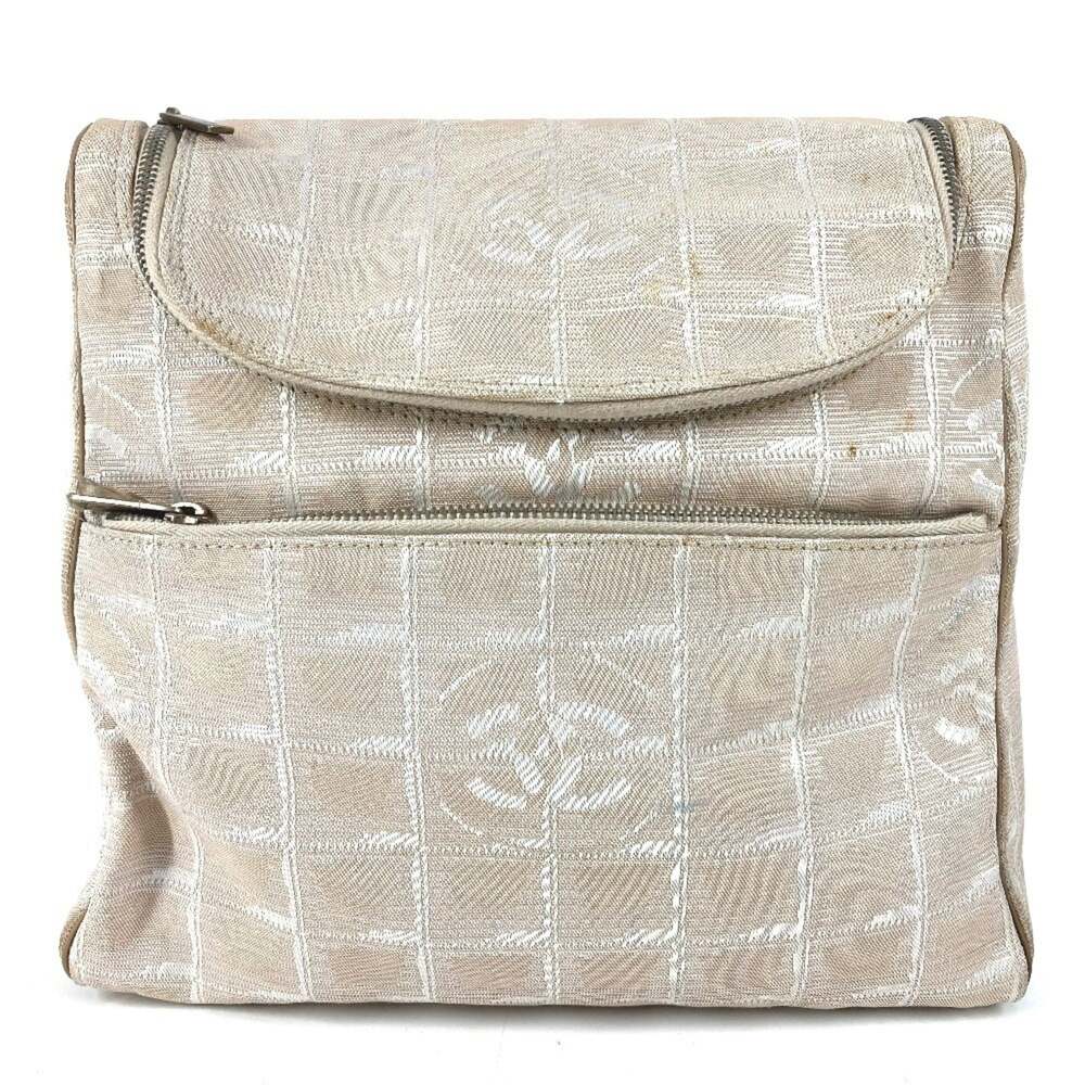 Chanel Travel Line Backpack Nylon #266802C40B